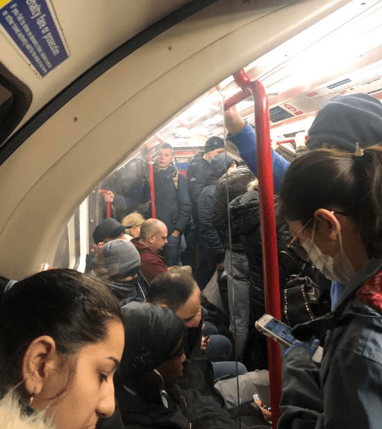 London underground under lockdown