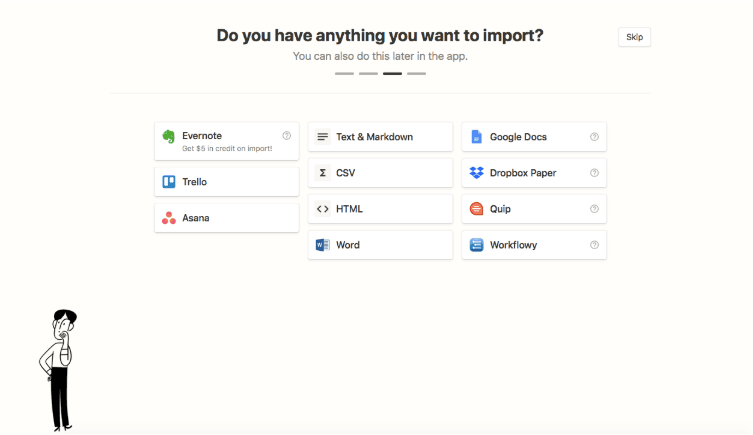 Notion and integrations