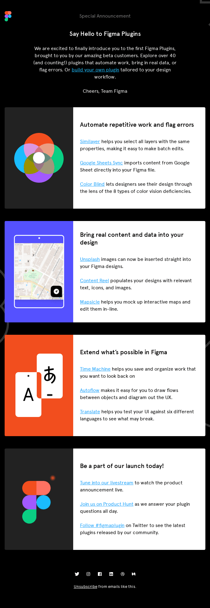 figma feature activation email
