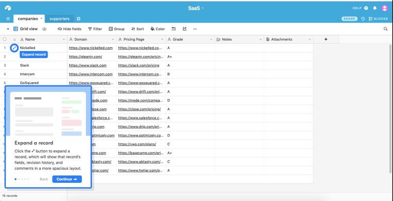 airtable pro pricing