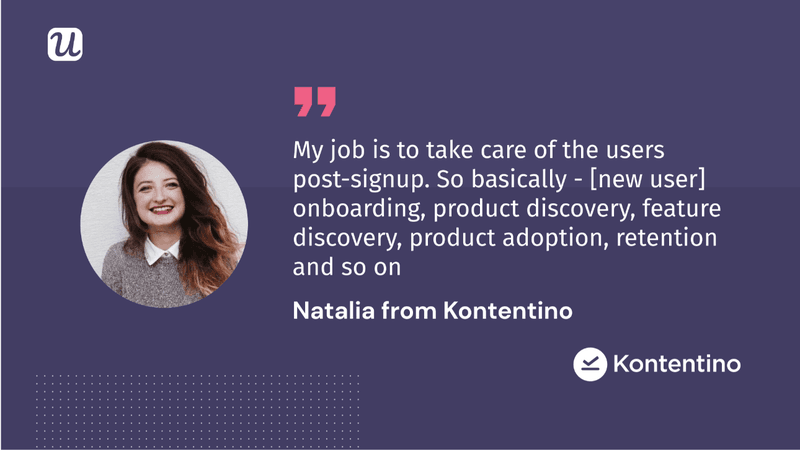 natalia kontentino post singup product marketing