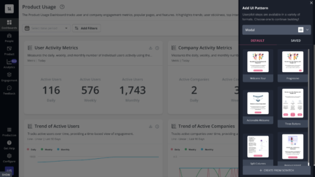 Userpilot modal templates