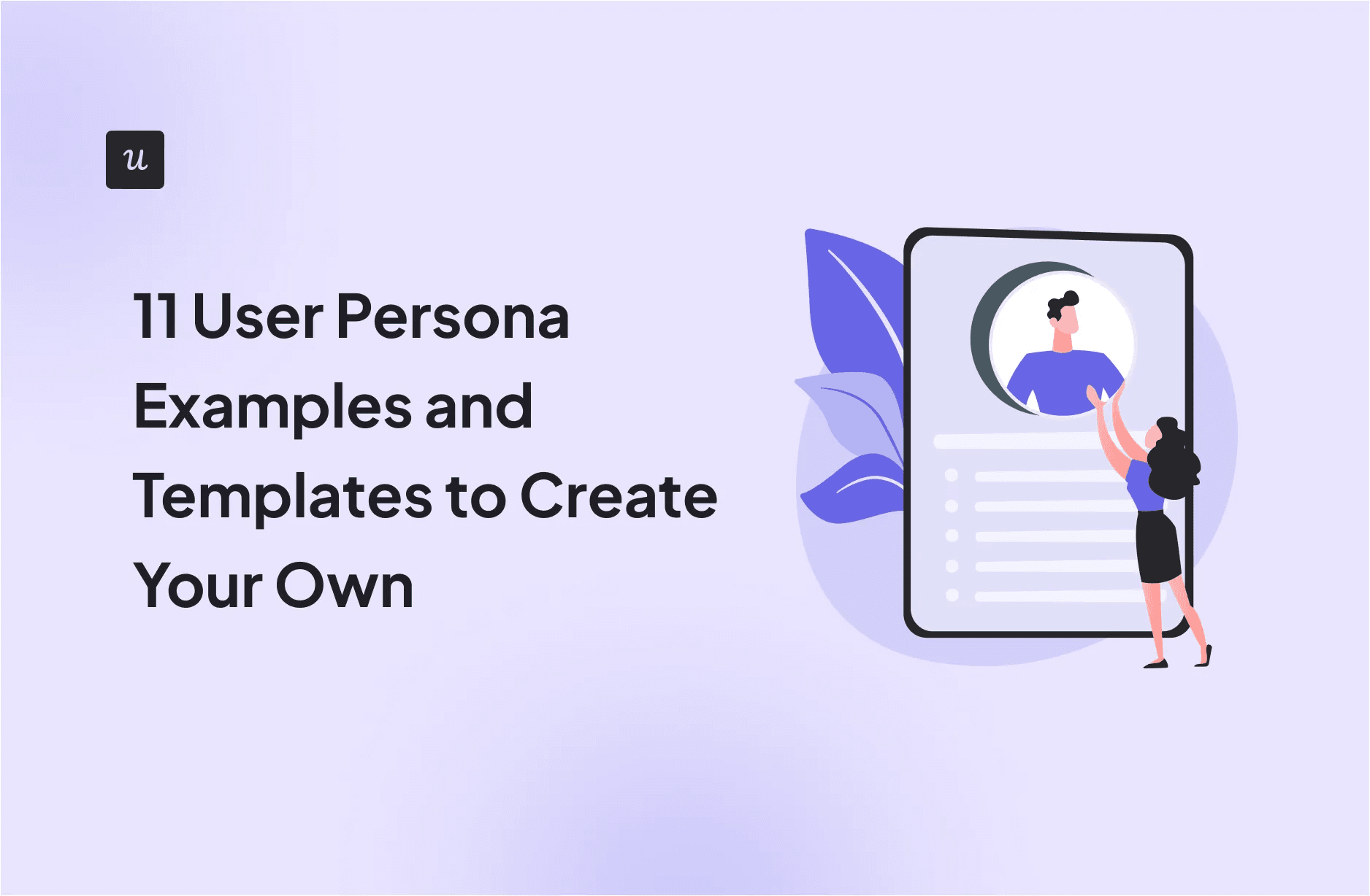 User persona examples banner image