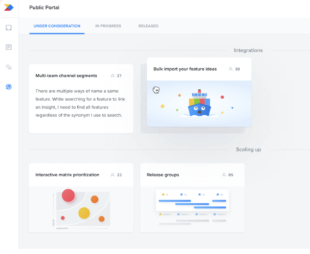 Link user feedback to related feature ideas using insights – Productboard Support