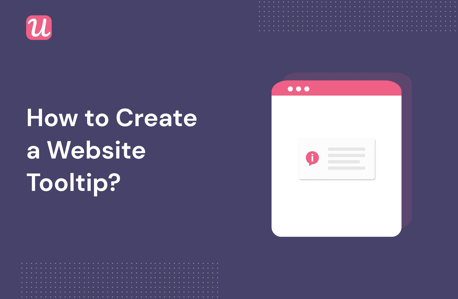 How To Create A Website Tooltip