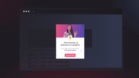 Modale di benvenuto Userpilot
