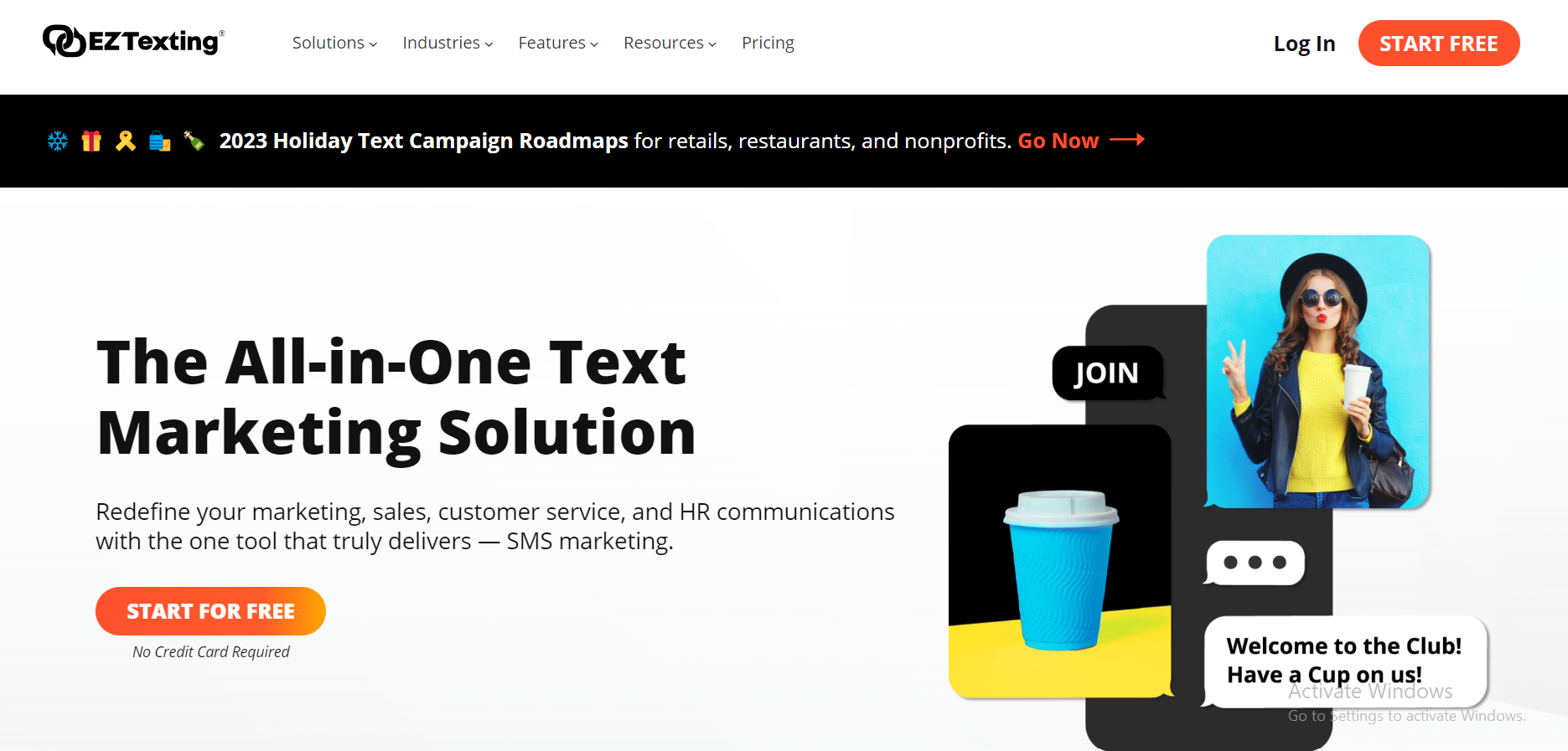 EZTexting - Growth marketing software for SMS marketing automation