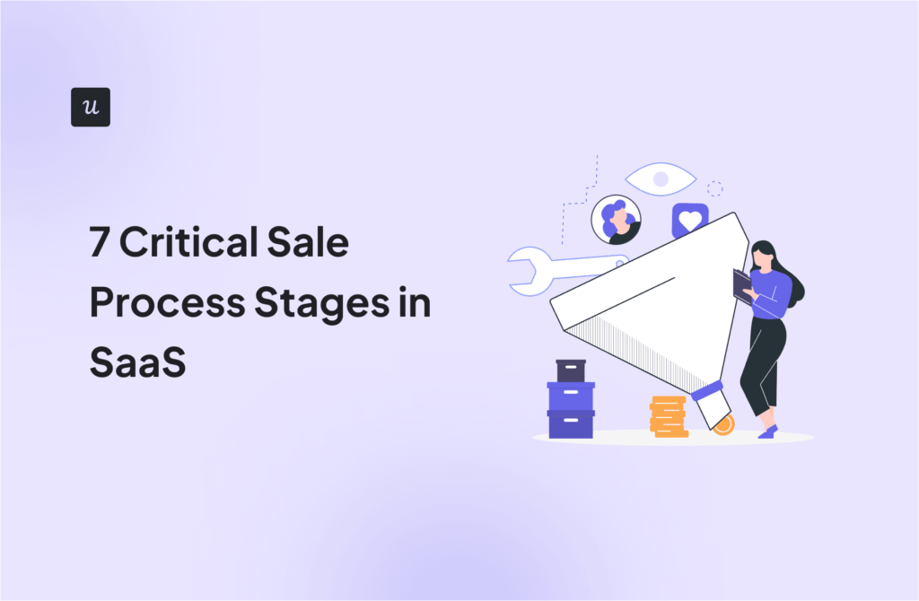 7 Critical Sale Process Stages in SaaS cover