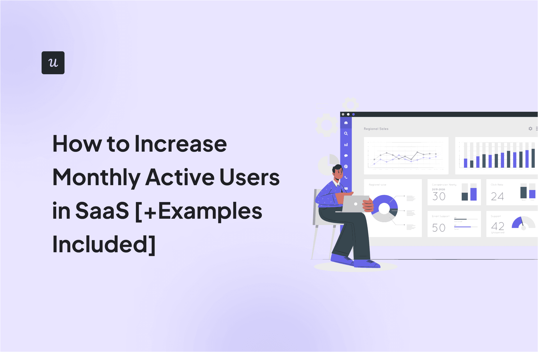 How to Increase Monthly Active Users in SaaS [+Examples Included] cover