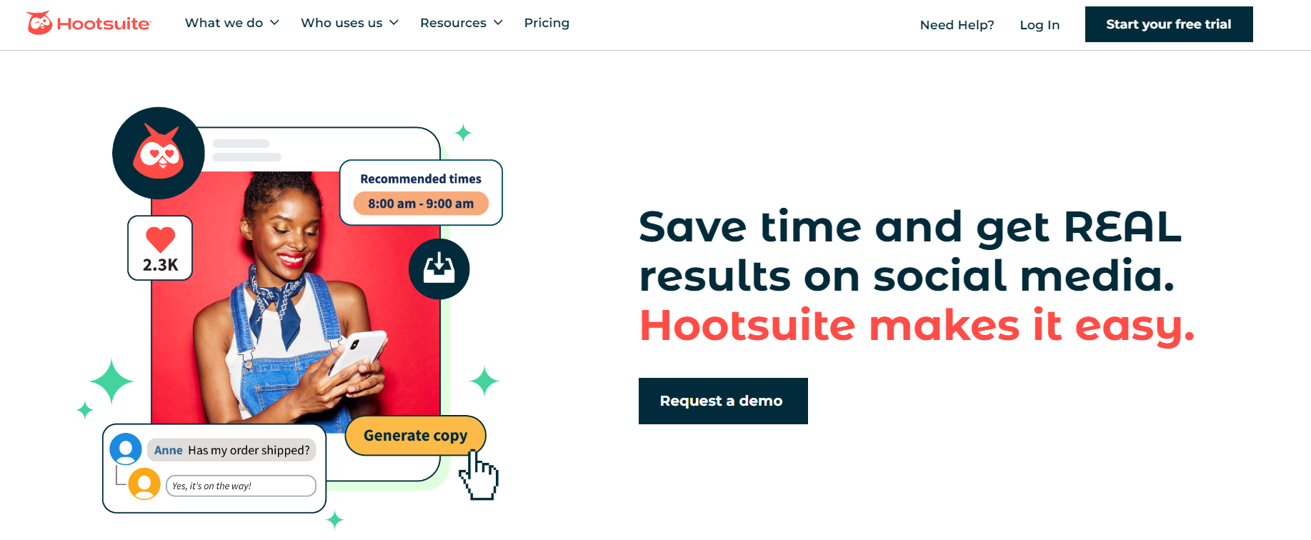 HootSuite - Social media automation tool