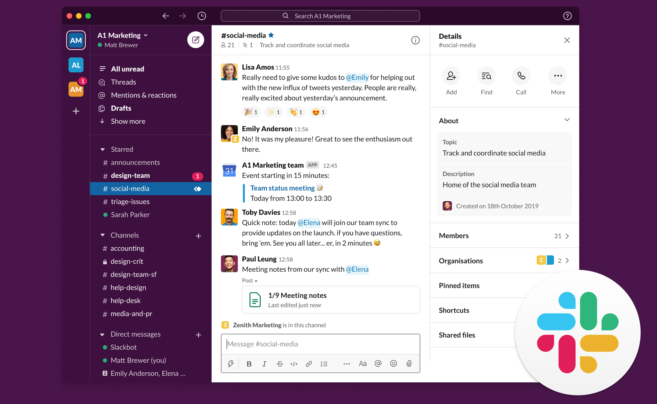 Slack - Collaboration and communication tool for SaaS companies