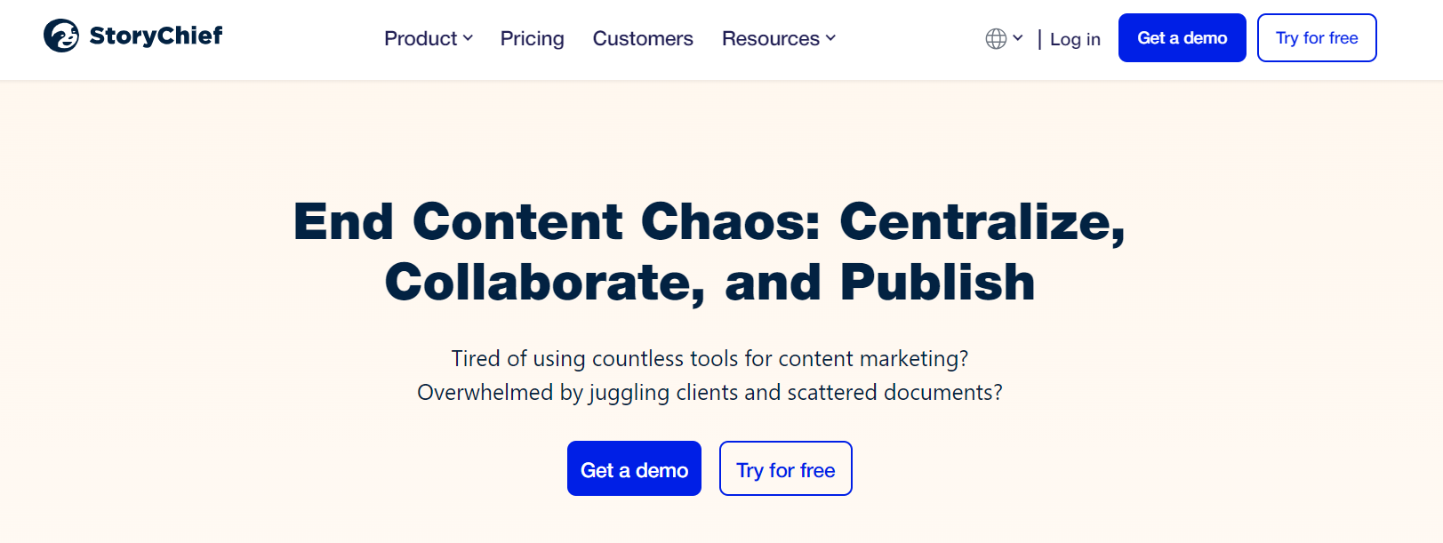 StoryChief - Content distribution automation tool