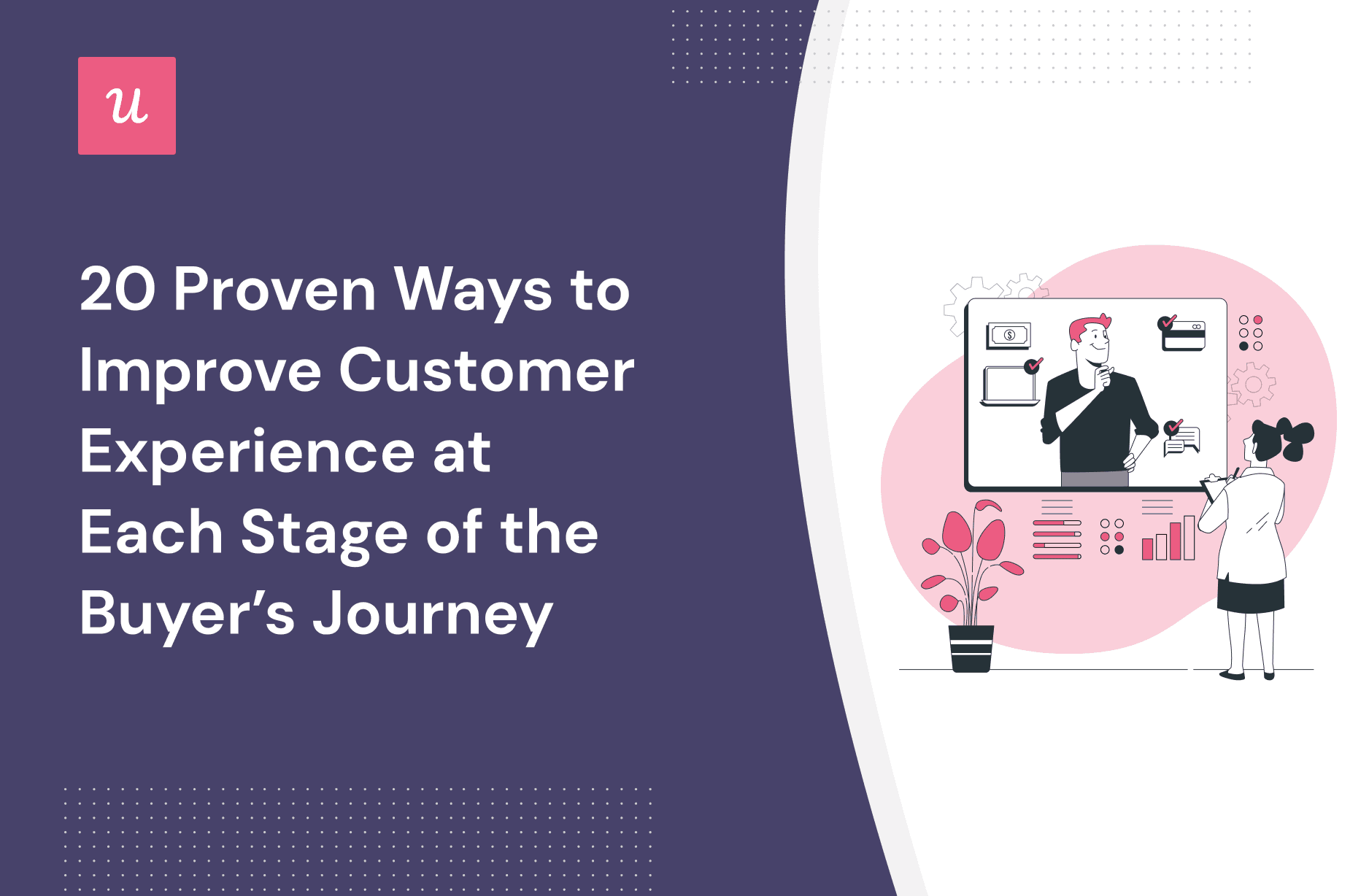 20 Proven Ways to Improve Customer Experience at Each Stage of The Buyer’s Journey cover