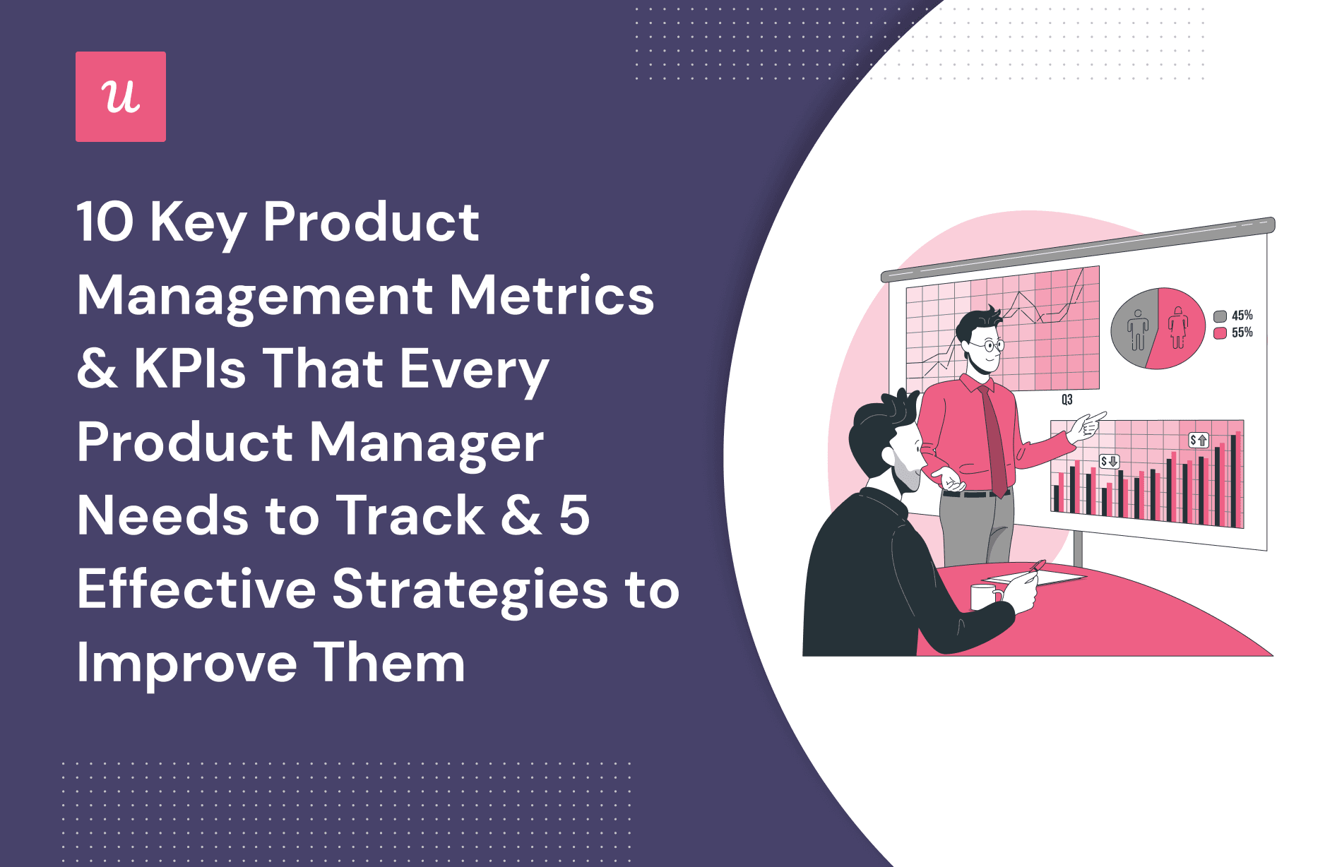 10 Key Product Management Metrics & KPIs That Every Product Manager Needs To Track & 5 Effective Strategies To Improve Them cover