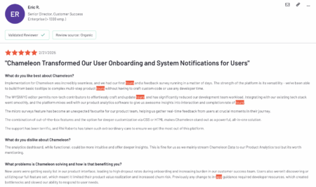 chameleon testimonials