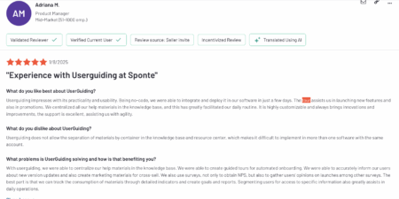 userguiding testimonial tour