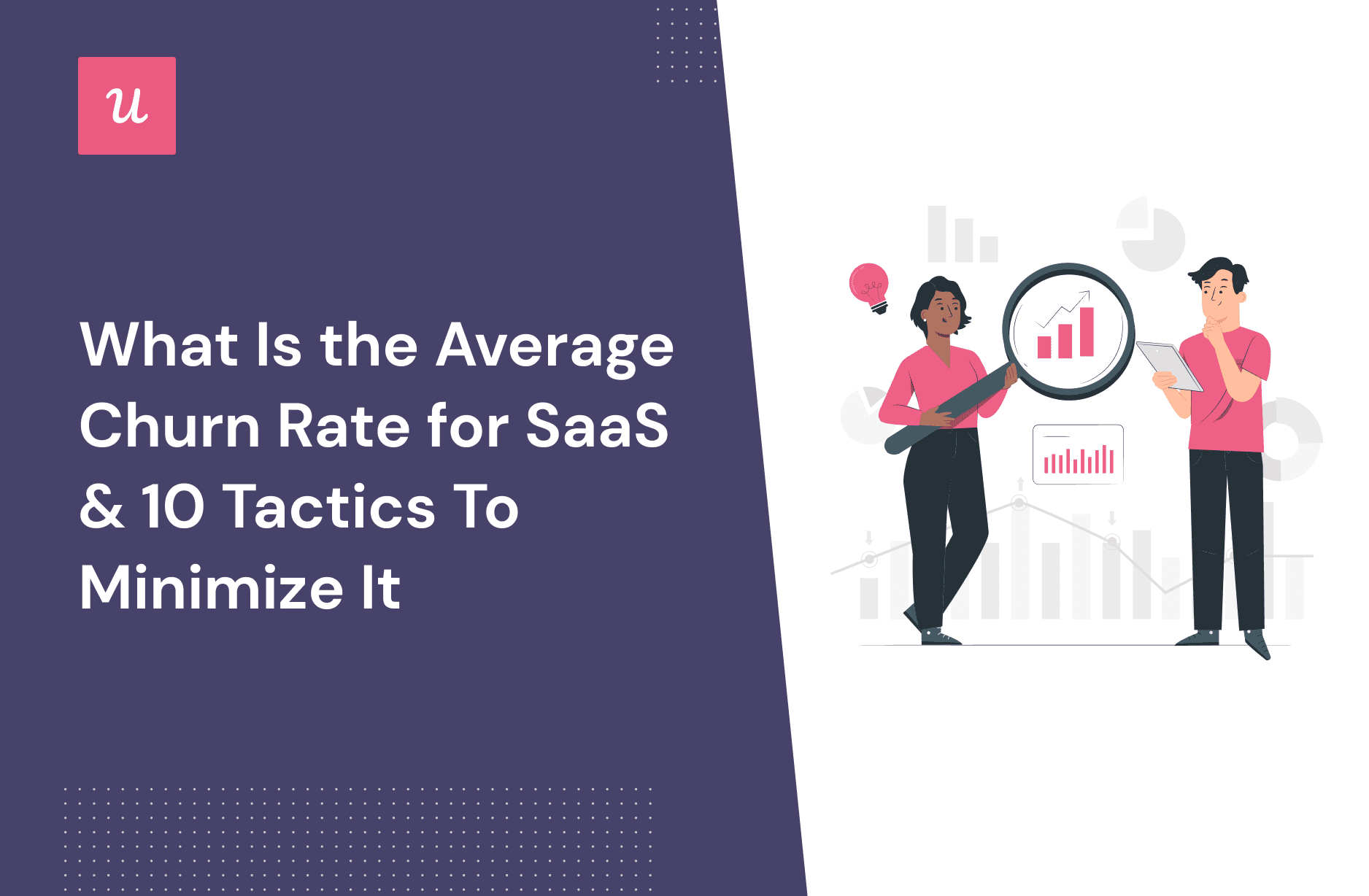 What Is the Average Churn Rate for SaaS & 10 Tactics To Minimize It cover