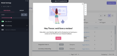 review modal customer experience lifecycle