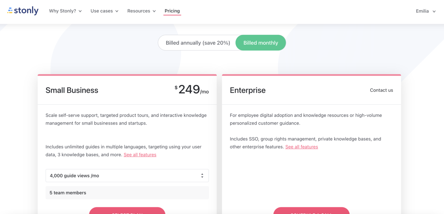 ProductFruits vs Stonly vs Userpilot - which is best for your SaaS?