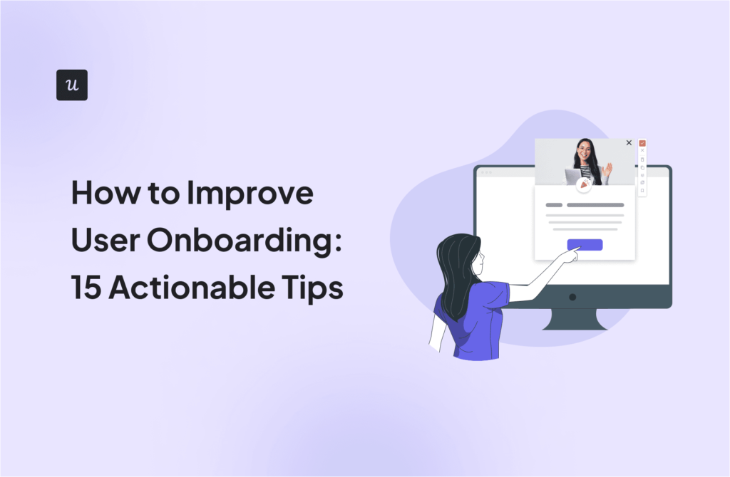 How to Improve User Onboarding: 15 Actionable Tips cover