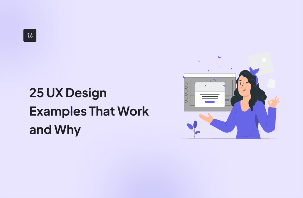 25 UX Design Examples That Work and Why cover