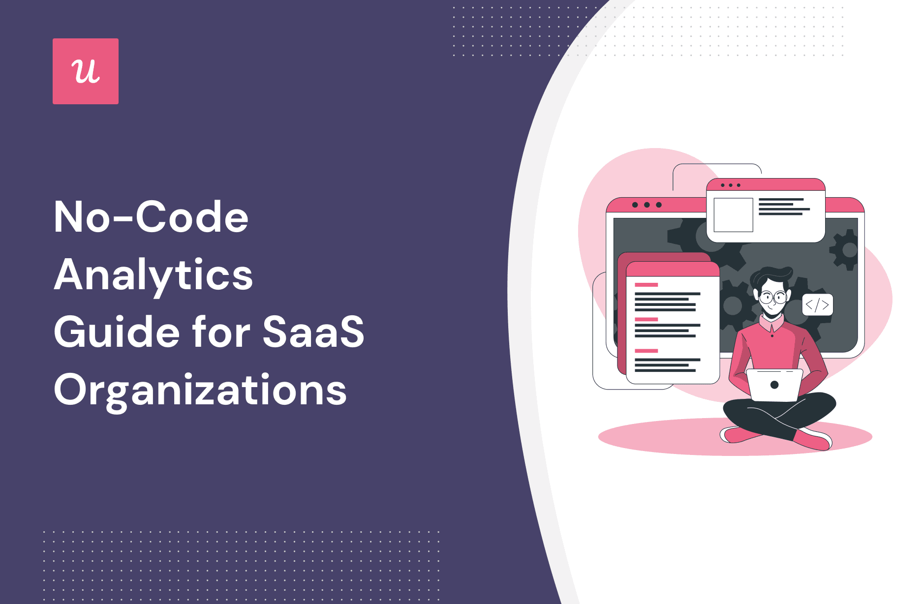 No-Code Analytics Guide for SaaS Organizations cover