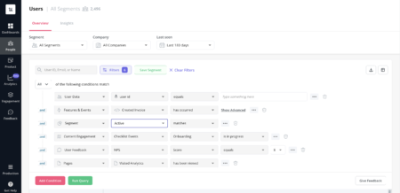 user segmentation example