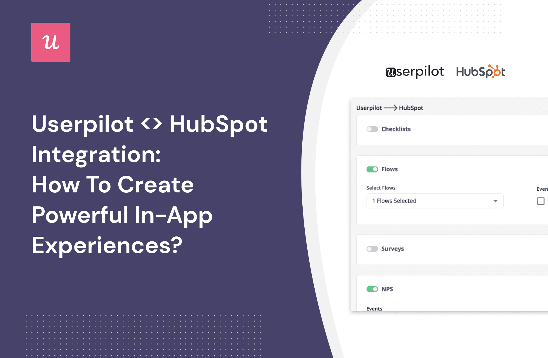 Userpilot  HubSpot Integration: How to Create Powerful In-App Experiences? cover