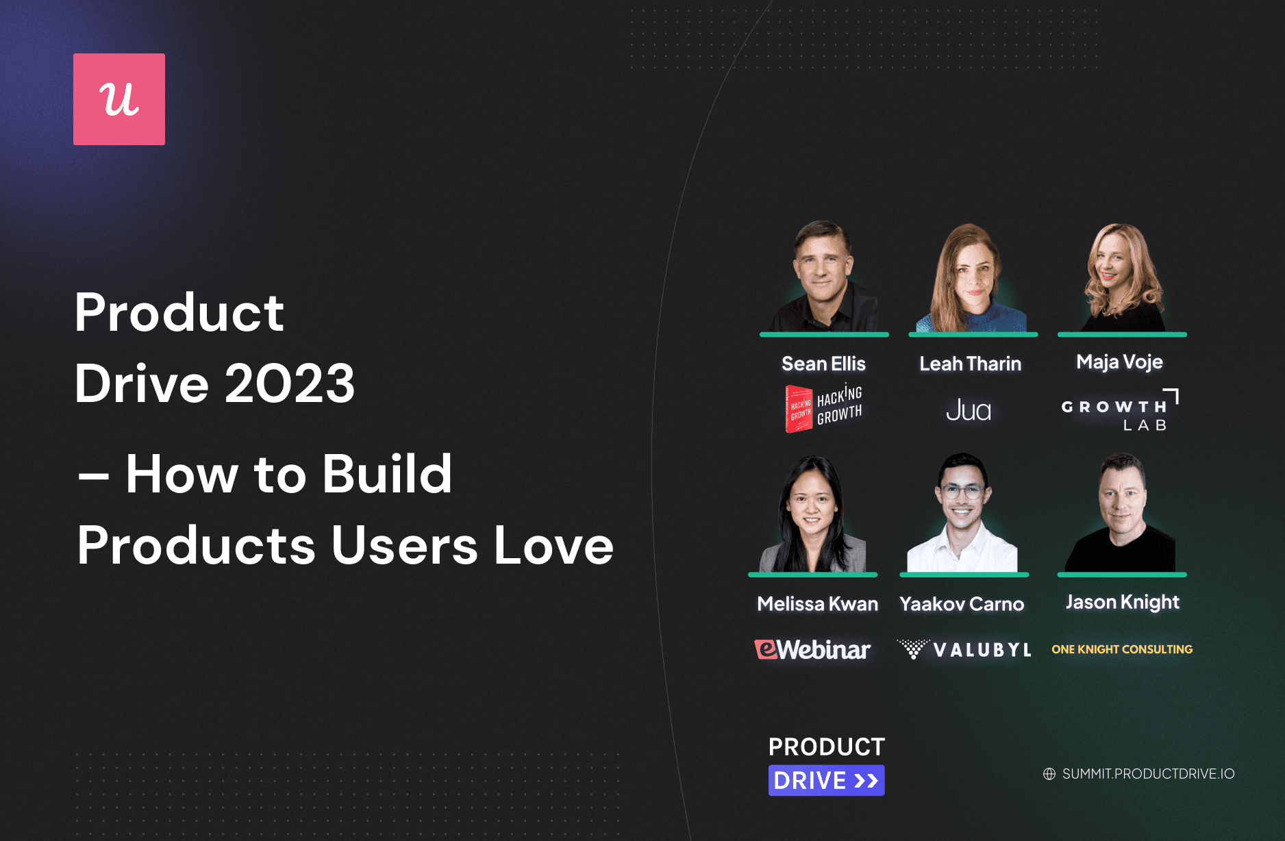 Product Drive 2023 – How to Build Products Users Love cover