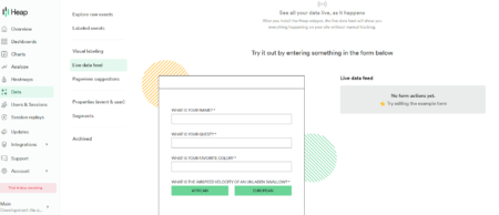 Real-time data on Heap