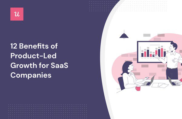 12 Benefits of Product-Led Growth for SaaS Companies cover