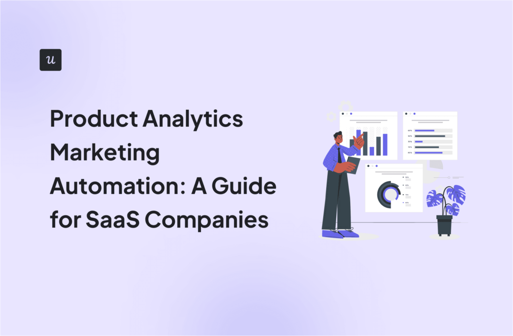 Product Analytics Marketing Automation: A Guide for SaaS Companies cover