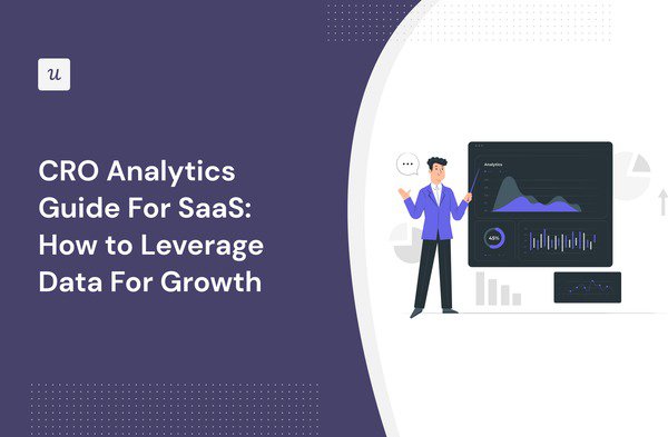 CRO Analytics Guide For SaaS: How to Leverage Data For Growth cover