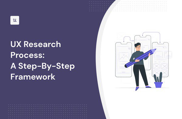 UX Research Process: A Step-By-Step Framework cover