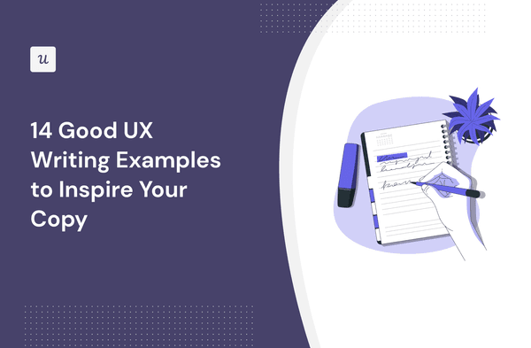 Banner image for 14 good UX writing examples