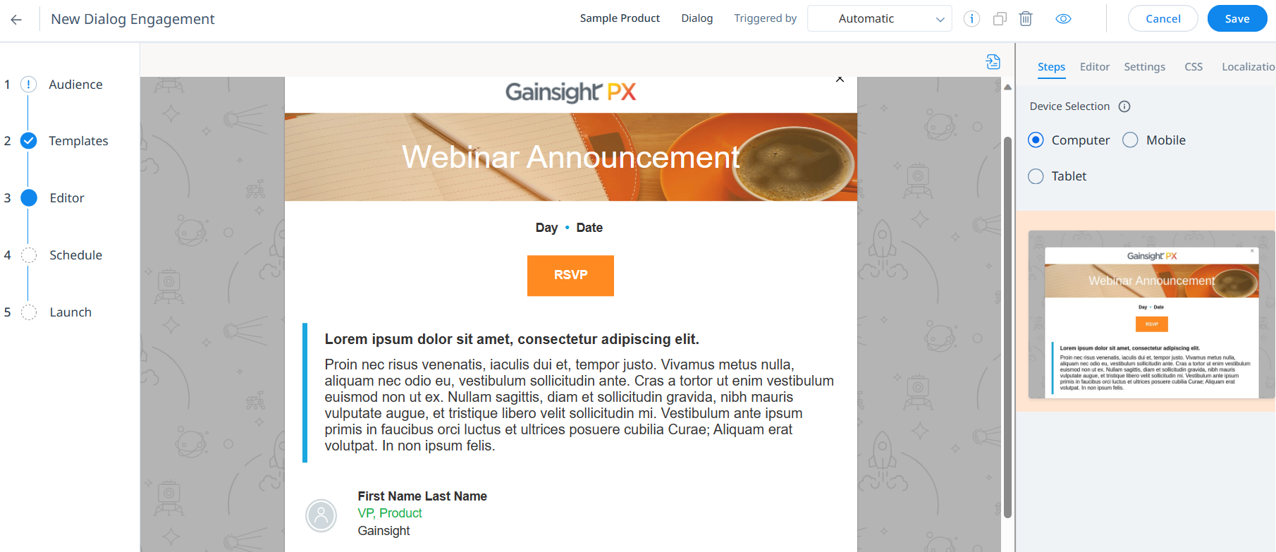 GainsightPX-dialog-editor