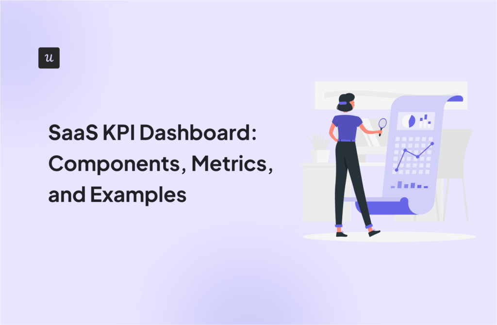 SaaS KPI Dashboard: Components, Metrics, and Examples cover