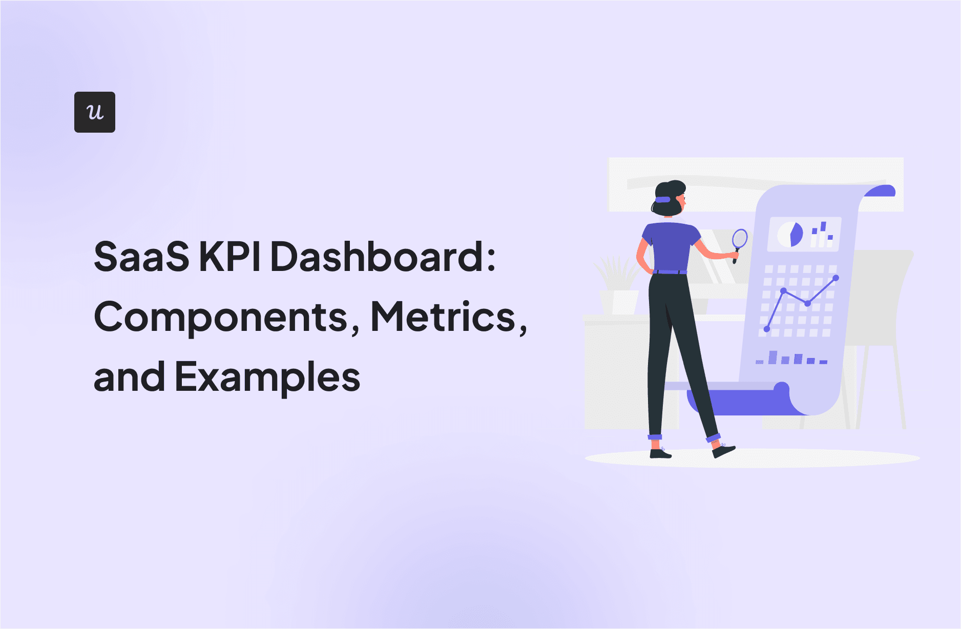 SaaS KPI Dashboard: Components, Metrics, and Examples cover