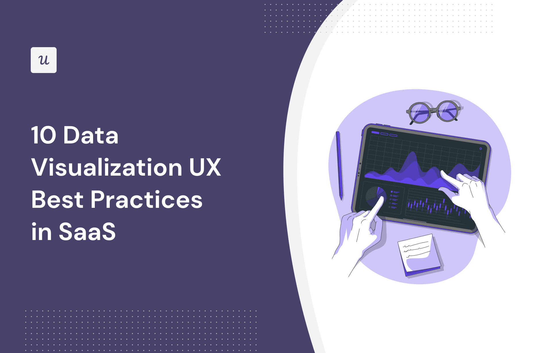 10 Data Visualization UX Best Practices in SaaS cover