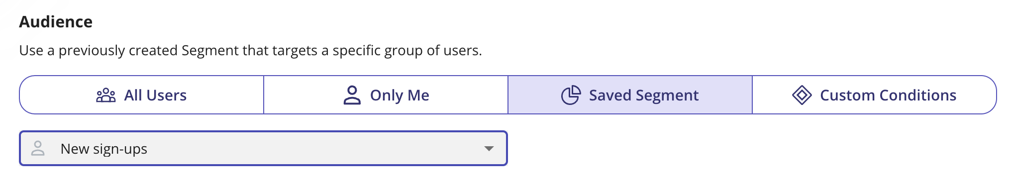 Triggering surveys to a specific segment in Userpilot