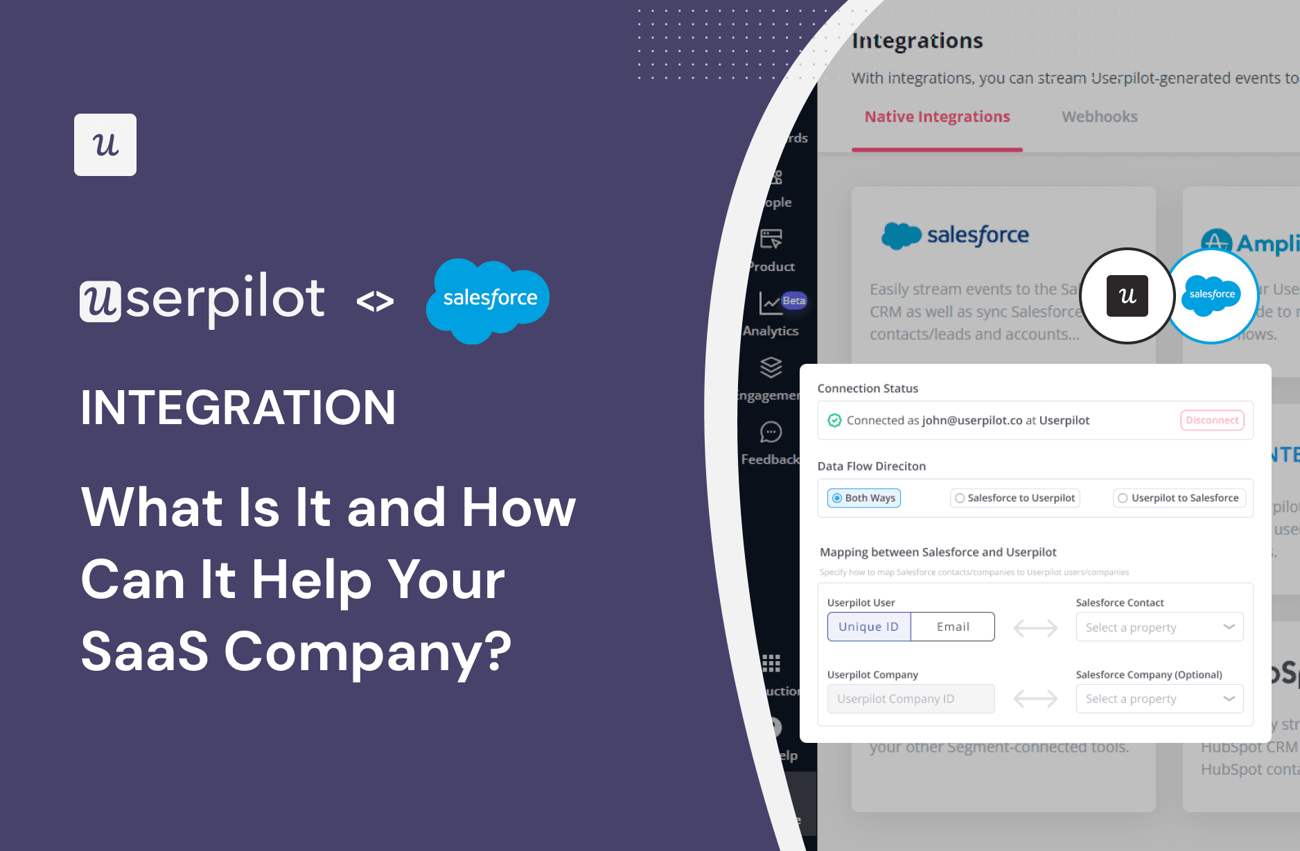 Userpilot  Salesforce Integration: What is it and How Can it Help Your SaaS Company? cover