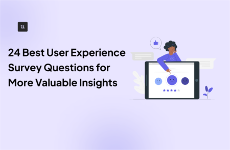 User experience survey questions featured image