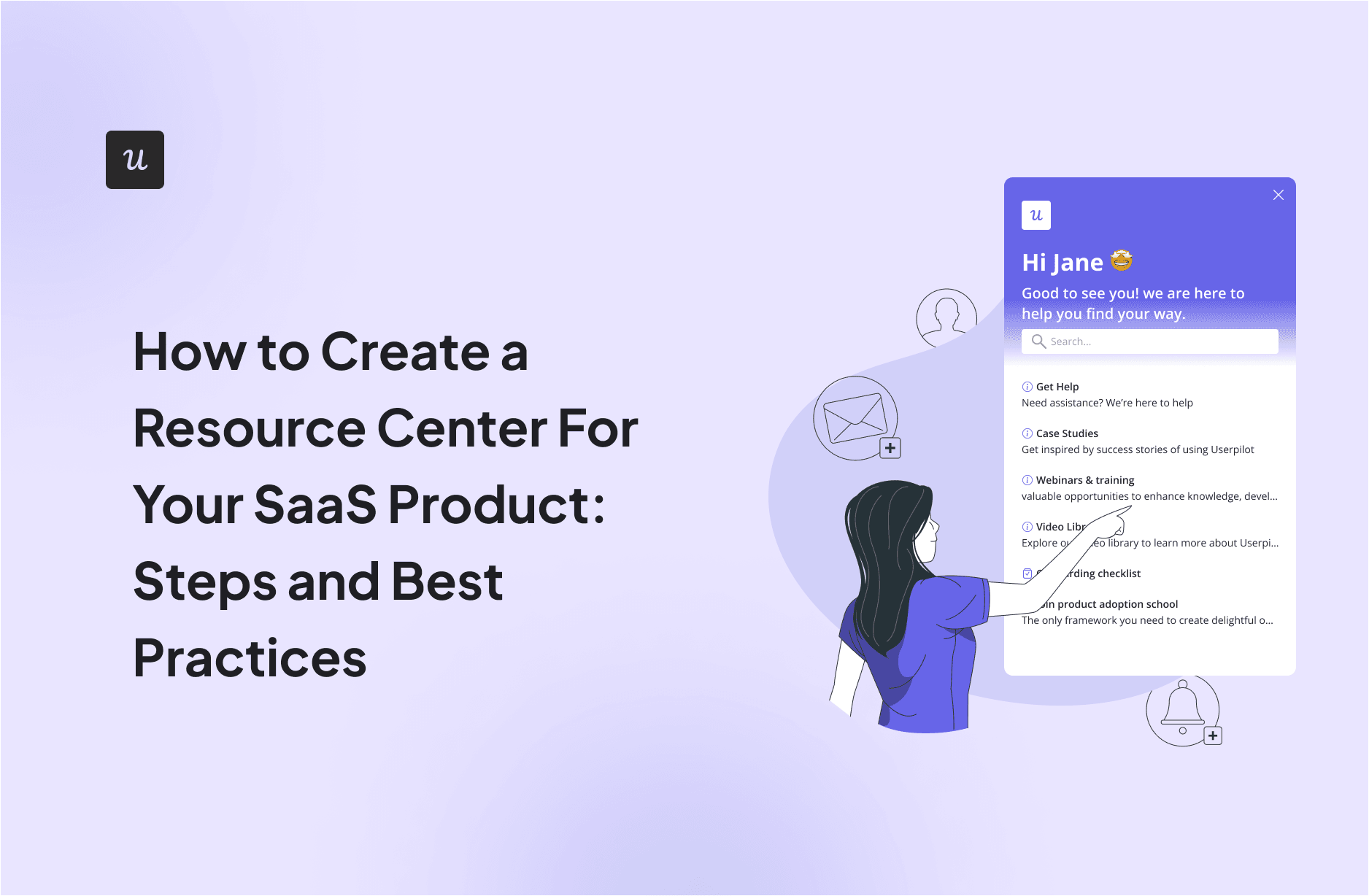 How to Create a Resource Center For Your SaaS Product: Steps and Best Practices cover