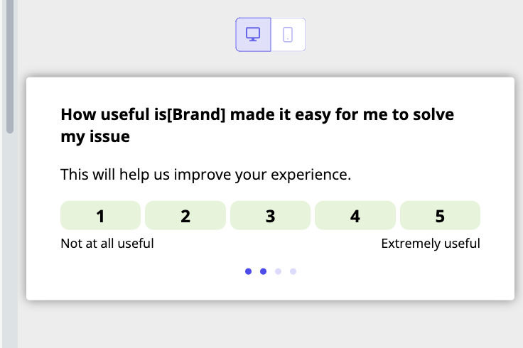 Create surveys code-free with Userpilot.