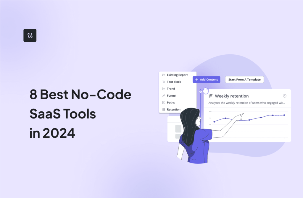 8 Best No-Code SaaS Tools in 2024 cover