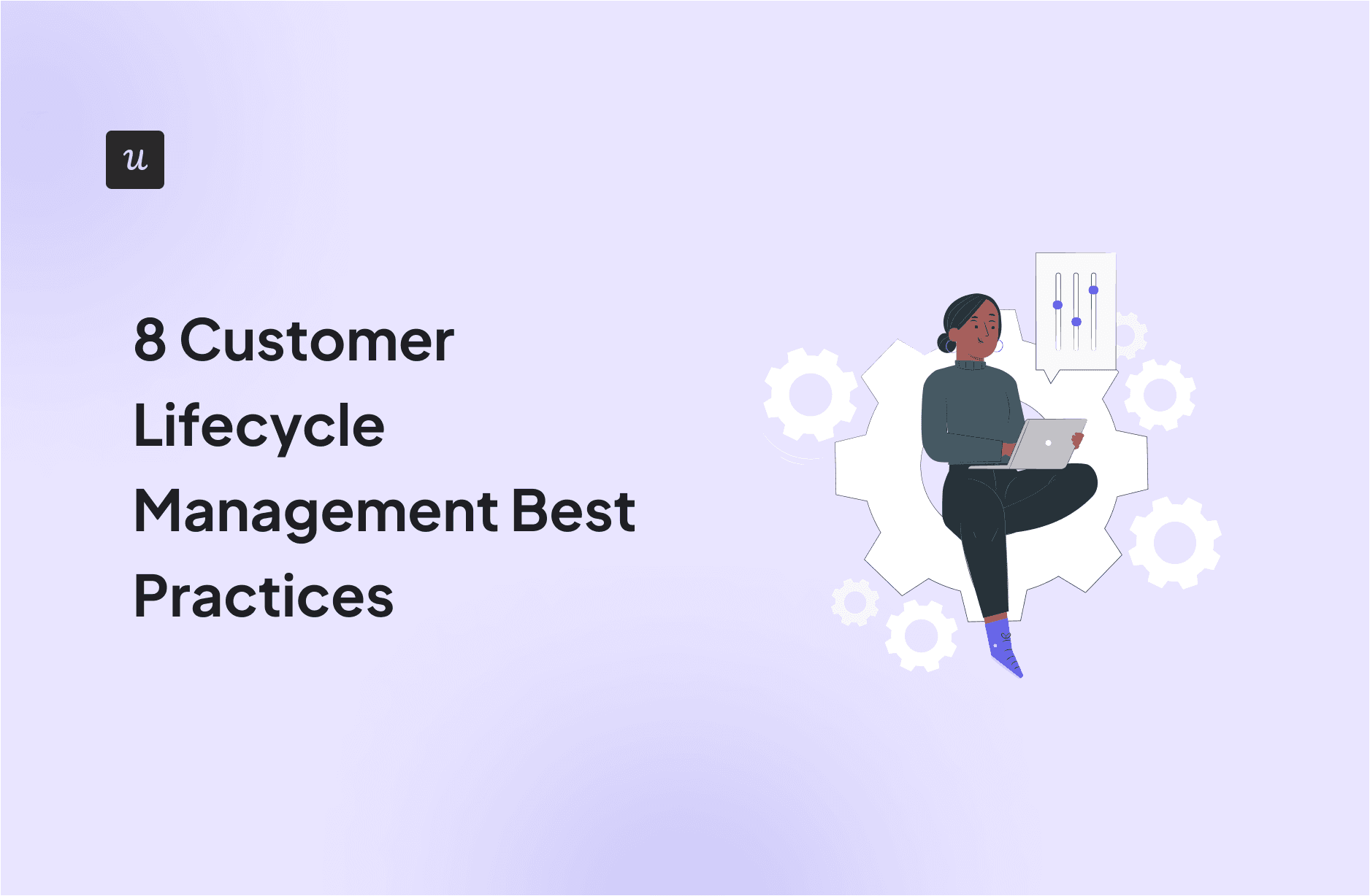 8 Customer Lifecycle Management Best Practices cover