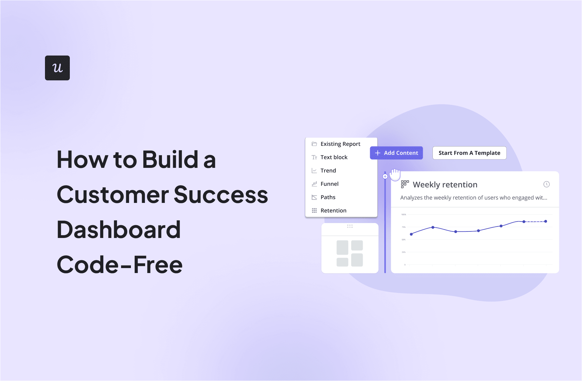 How to Build a Customer Success Dashboard Code-Free cover