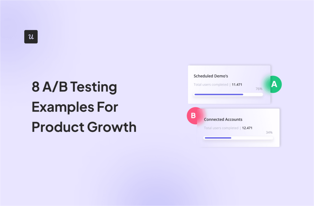 8 A/B Testing Examples For Product Growth cover