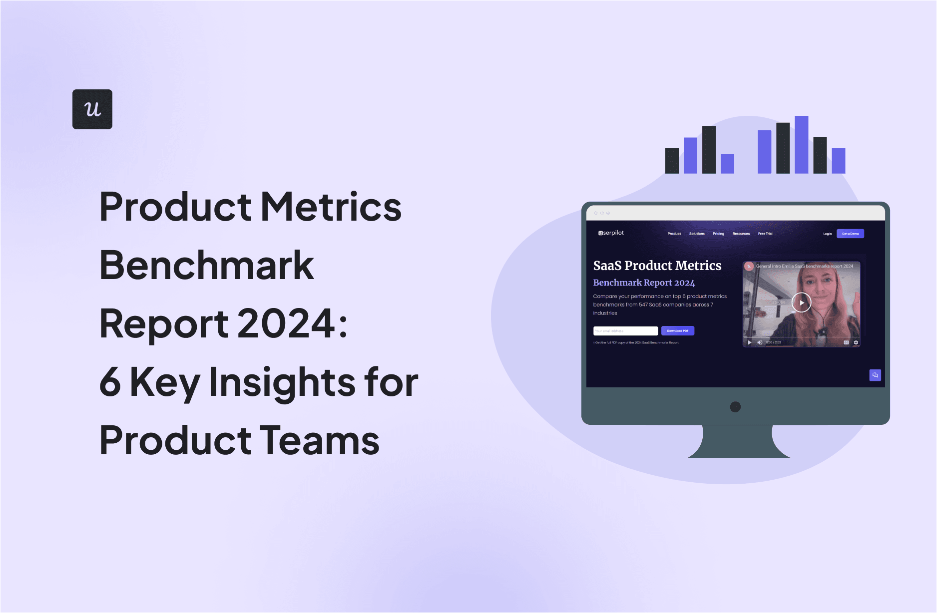 Product Metrics Benchmark Report 2024: 6 Key Insights for Product Teams cover