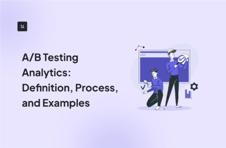 A/B Testing Analytics: Definition, Process, and Examples cover